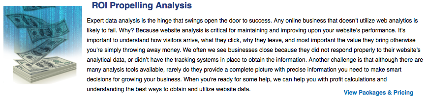 website analytics tracking