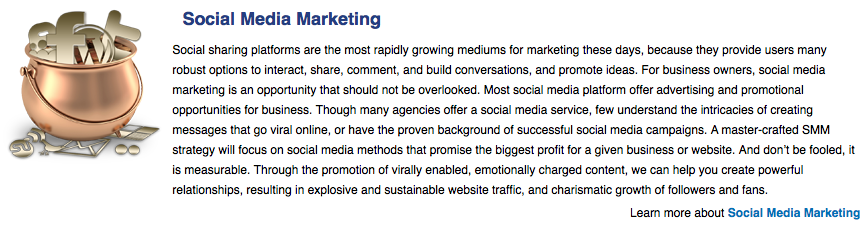 social media marketing