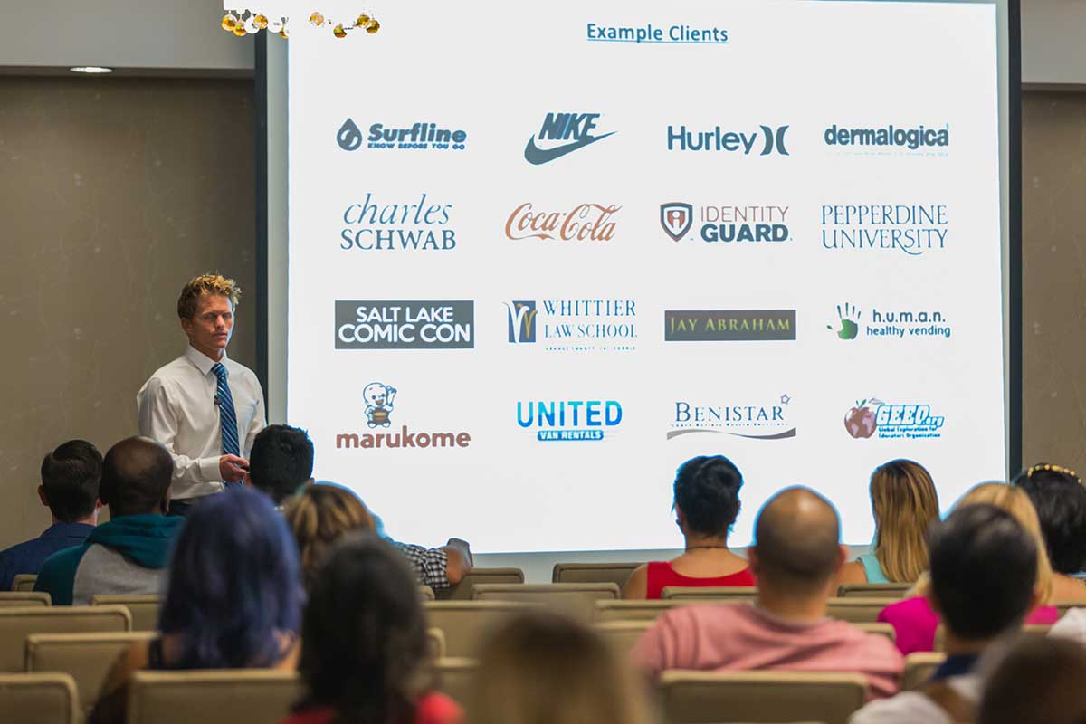 Tyler Collins SEO Seminar, Our Clients